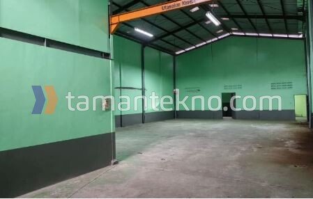 Jual Gudang Taman Tekno BSD City Tangerang Banten (432/432)