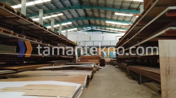 Jual Gudang Taman Tekno BSD City Tangerang 6.650/4.000