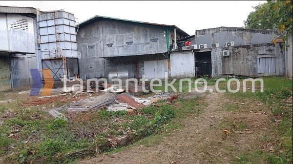 Jual Gudang Taman Tekno BSD City Tangerang 6.650/4.000