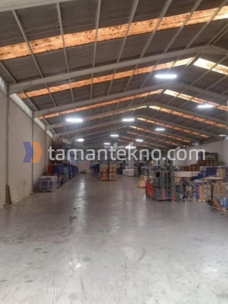 Jual Gudang Taman Tekno BSD City Tangerang Selatan Banten 6.600/4.000