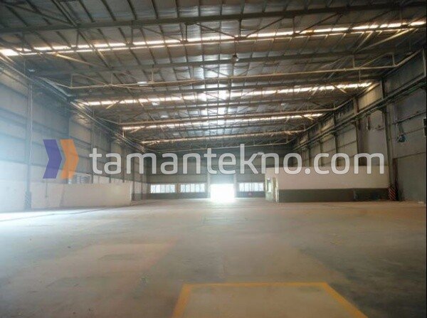 Sewa Gudang di Taman Tekno BSD City Tangerang Selatan (9600/2500)