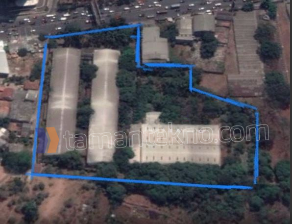 JUAL Tanah 2,4Ha Dekat Tol di Jalan Raya Serpong Tangerang